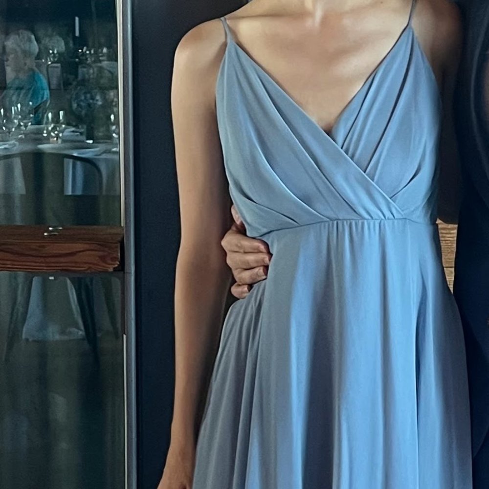 Birdy Grey Kaia Dress (Dusty Blue, Size Small)